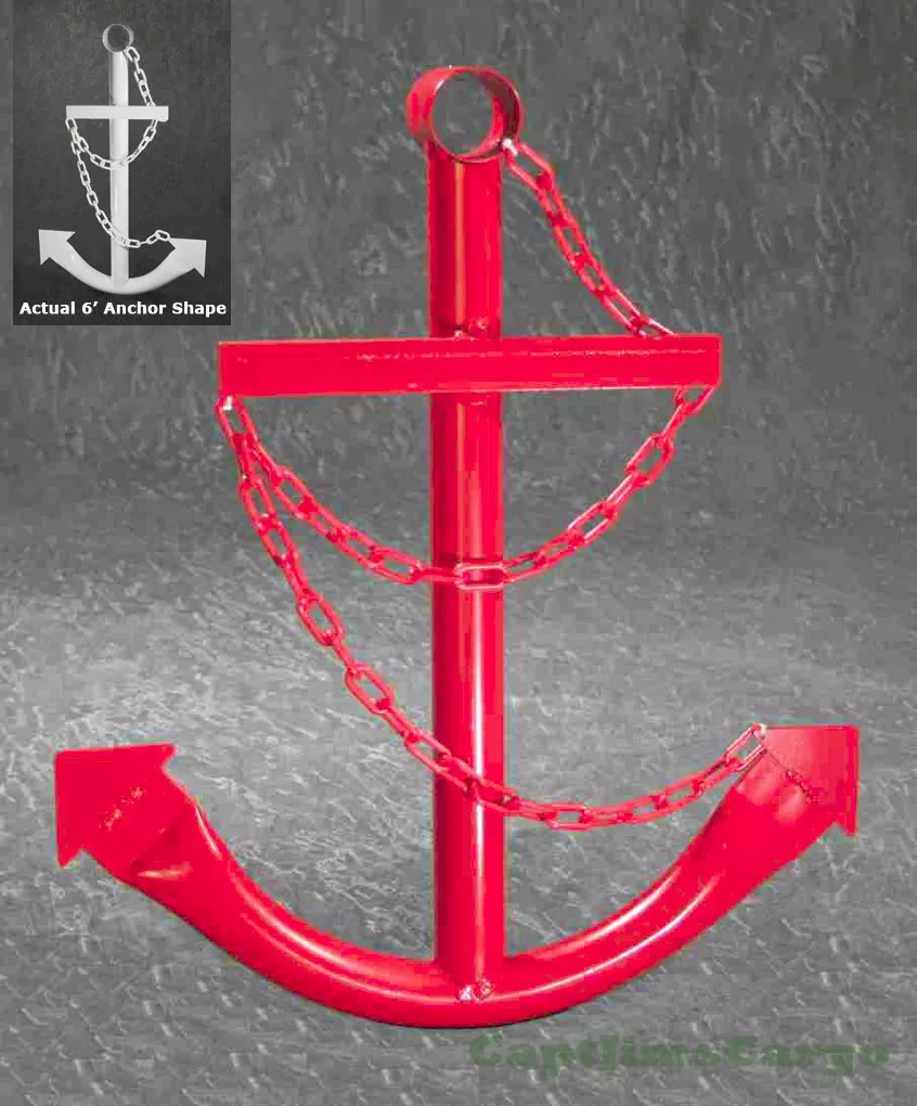 Red Anchor Decoration