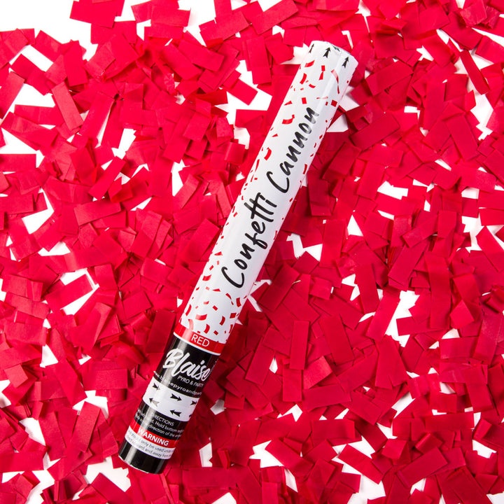 Red Confetti Poppers