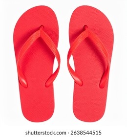 Red Flip Flops