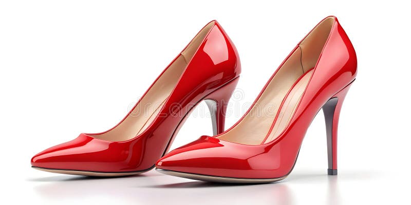 Red High Heel Pumps