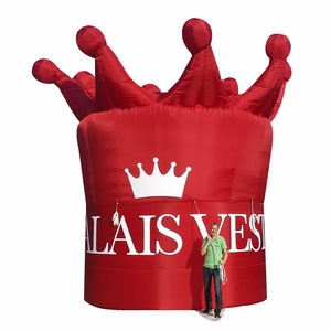 Red Inflatable Crown