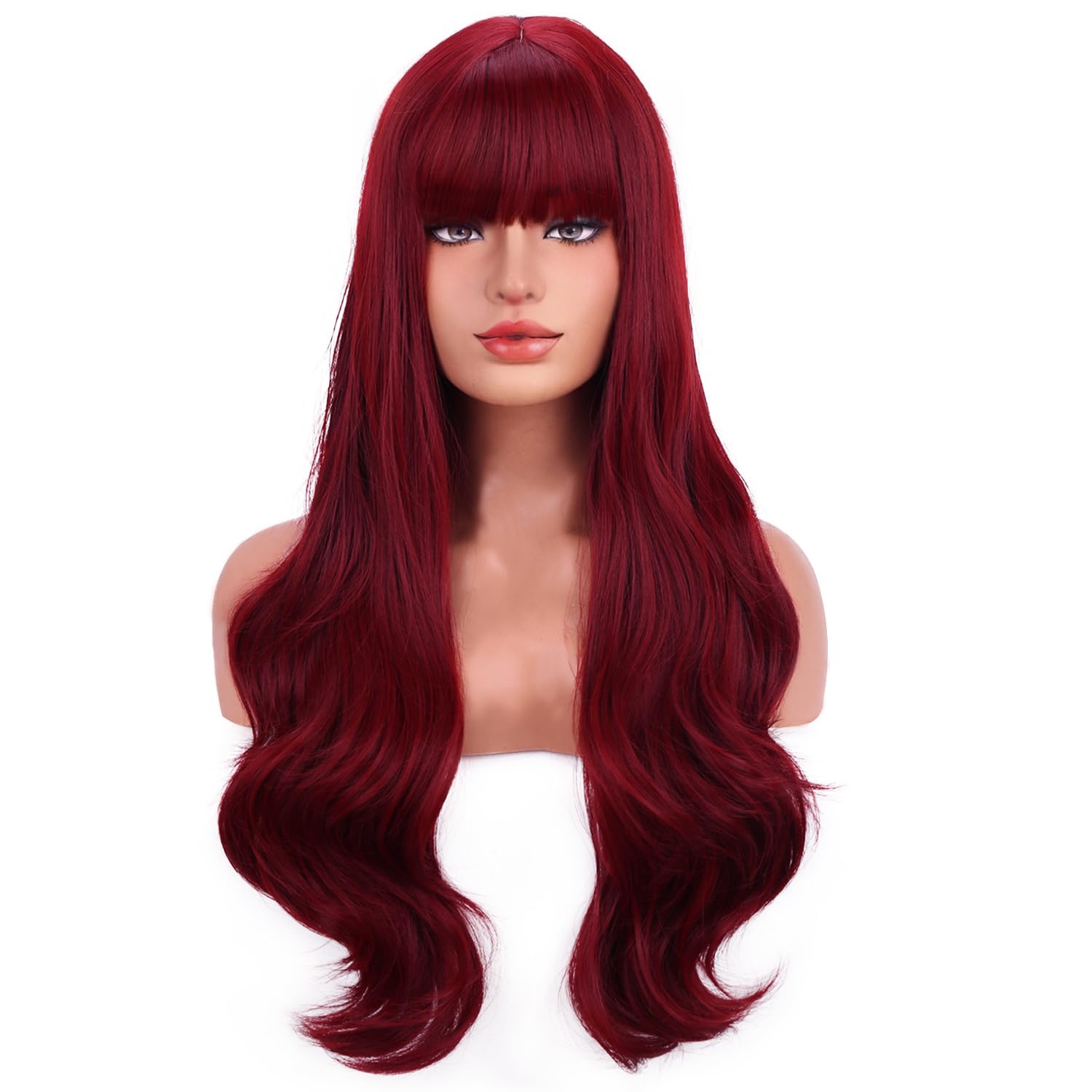 Red Party Wig — Long & Fabulous