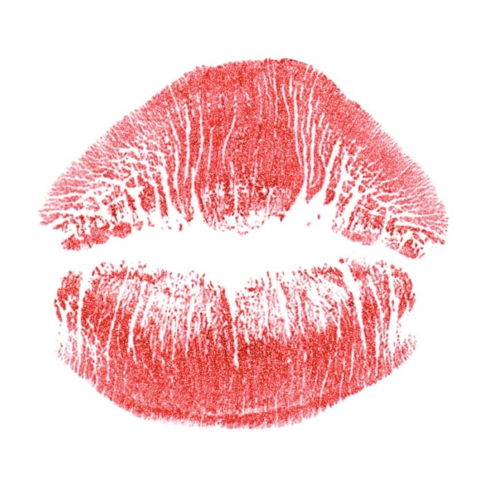 Red Glitter Temporary Tattoos